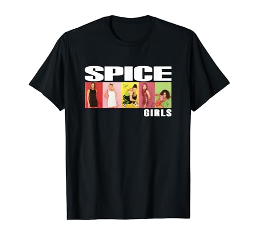 Offizieller Spice Girls Fotoblock T-Shirt von Spice Girls