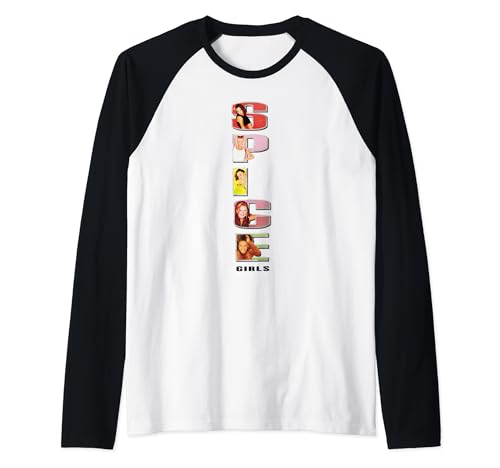 Offizielles Spice Girls Stacked Logo Raglan von Spice Girls