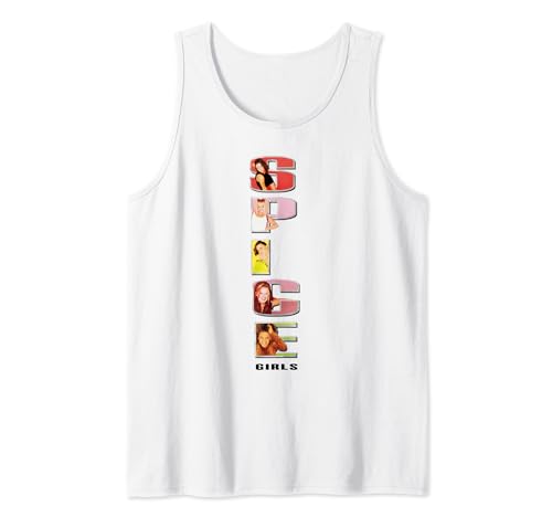 Offizielles Spice Girls Stacked Logo Tank Top von Spice Girls