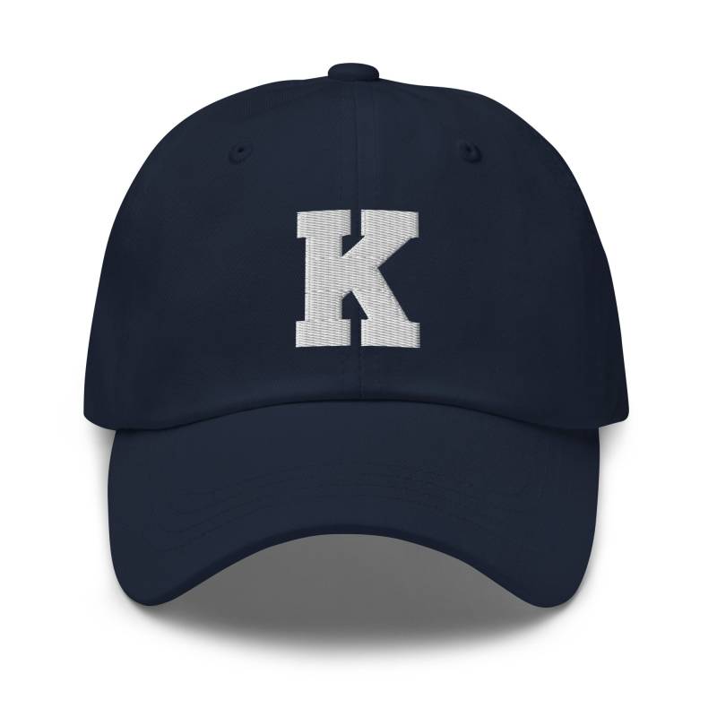 Anfangsbuchstabe K Baseballmütze Für Frauen Männer Bestickt Papa Hut Valentinstag Geschenk Sie von SpiceTeen