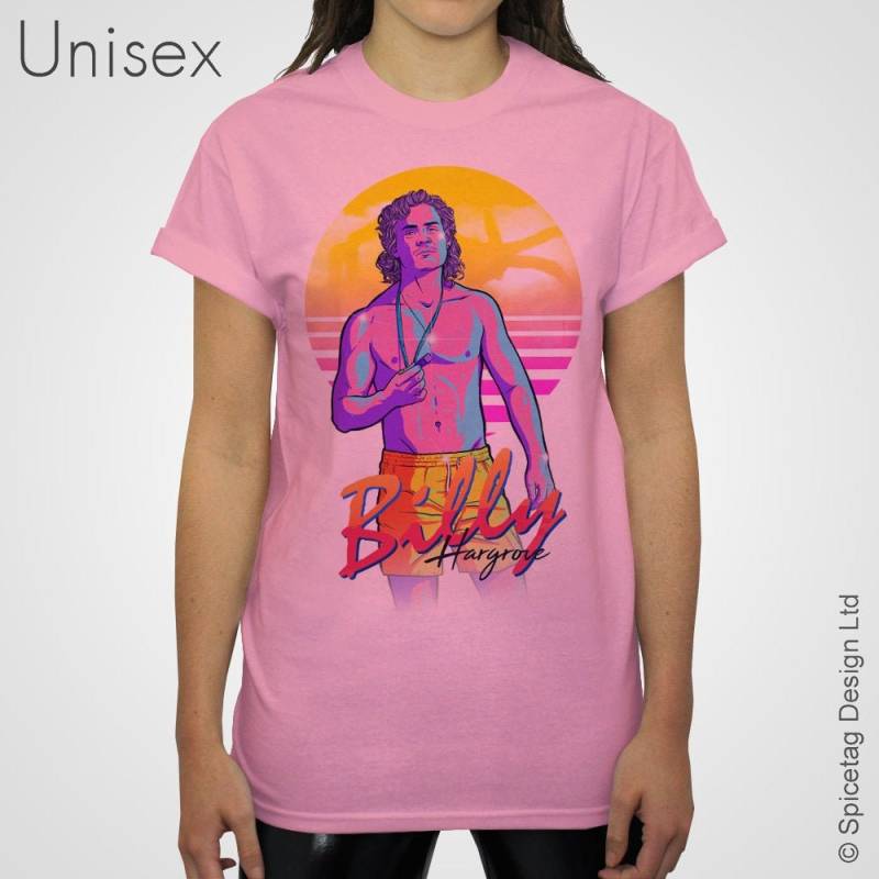 Billy T-Shirt Retro 80Er Jahre 11 Tshirt Stranger Eleven Elle Top Waffel T-Shirt Tv-Show Nerdy Geeky Shirt 3 Herren Damen Upside Down Kinder von Spicetag