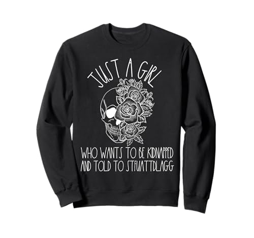 STFUATTDLAGG Dark Romance Merch Damen Smutt Book Lover Grau Sweatshirt STFUATTDLAGG Dark Romance Merch Damen Smutt Book Lover Grau Sweatshirt von Spicy Book Gifts For Adults