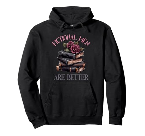 Fiktive Männer Bookish Merch Dark Romance Buchliebhaber Frauen Pullover Hoodie von Spicy Book Gifts For Women