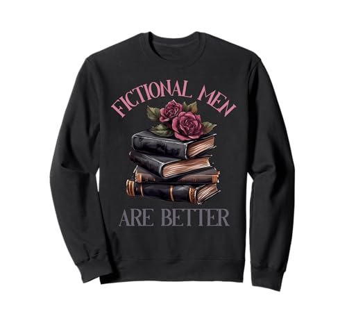 Fiktive Männer Bookish Merch Dark Romance Buchliebhaber Frauen Sweatshirt von Spicy Book Gifts For Women