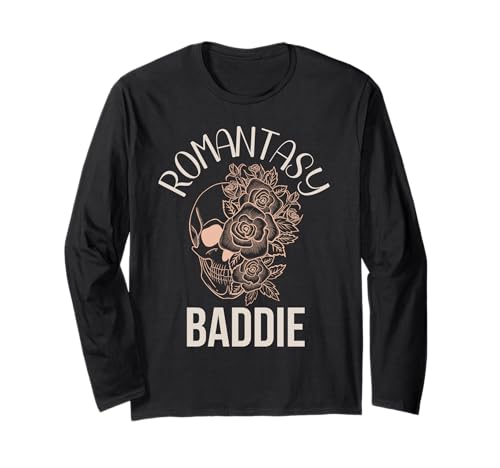 Romantasy Merch Frauen Spicy Book Lover Baddie Dark Romance Langarmshirt Romantasy Merch Frauen Spicy Book Lover Baddie Dark Romance Langarmshirt von Spicy Bookish Gifts
