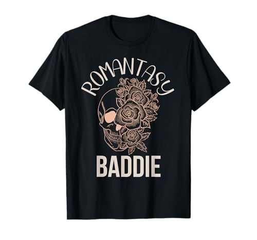 Romantasy Merch Frauen Spicy Book Lover Baddie Dark Romance T-Shirt Romantasy Merch Frauen Spicy Book Lover Baddie Dark Romance T-Shirt von Spicy Bookish Gifts