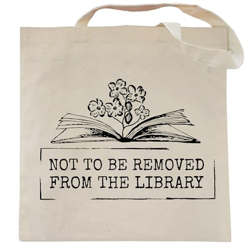 Spicy Kitten Designs Tragetasche für Buchliebhaber, Nicht aus der Bibliothek zu entfernen Spicy Kitten Designs Tragetasche für Buchliebhaber, Nicht aus der Bibliothek zu entfernen von Spicy Kitten Designs