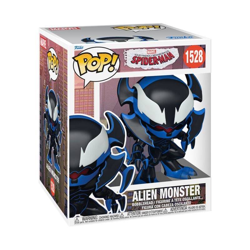 Spider-Man Alien Monster Vinyl Figur 1528 Funko Pop! multicolor von Spider-Man
