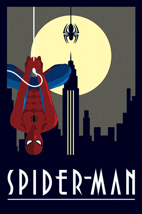 Spider-Man Marvel Deco - Spider-Man Poster multicolor von Spider-Man