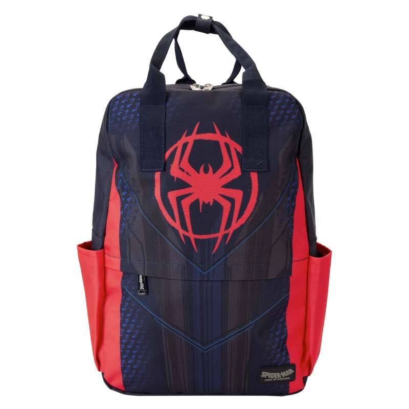 Spider-Man - Marvel Mini-Rucksack - Loungefly - Miles Morales - schwarz/rot  - Lizenzierter Fanartikel von Spider-Man