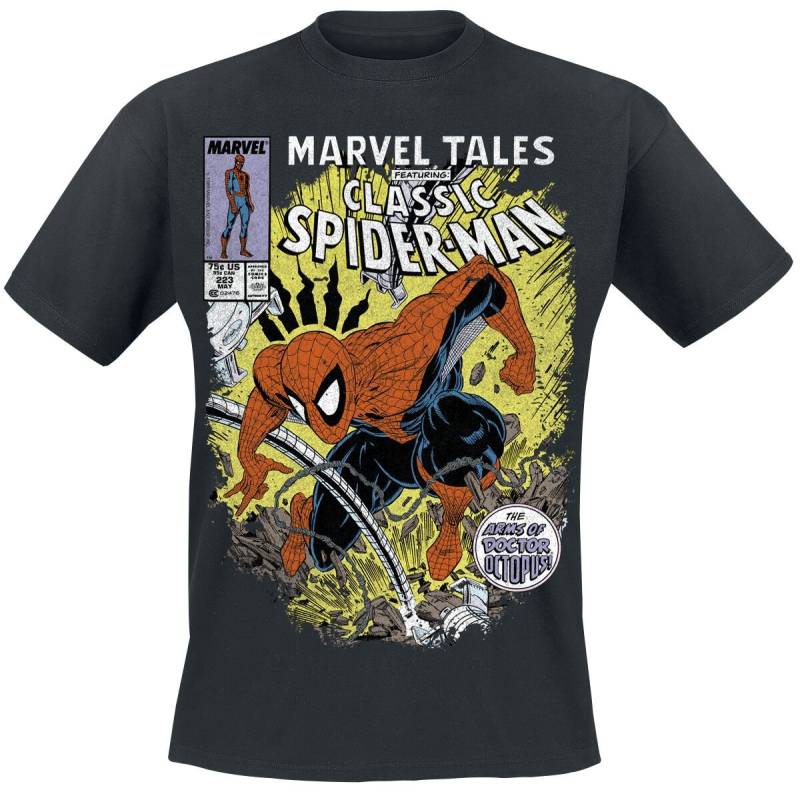 Spider-Man - Marvel T-Shirt - Comic Battle - S bis 5XL - für Männer - Größe XL - schwarz - Lizenzierter Fanartikel Spider-Man - Marvel T-Shirt - Comic Battle - S bis 5XL - für Männer - Größe XL - schwarz - Lizenzierter Fanartikel von Spider-Man