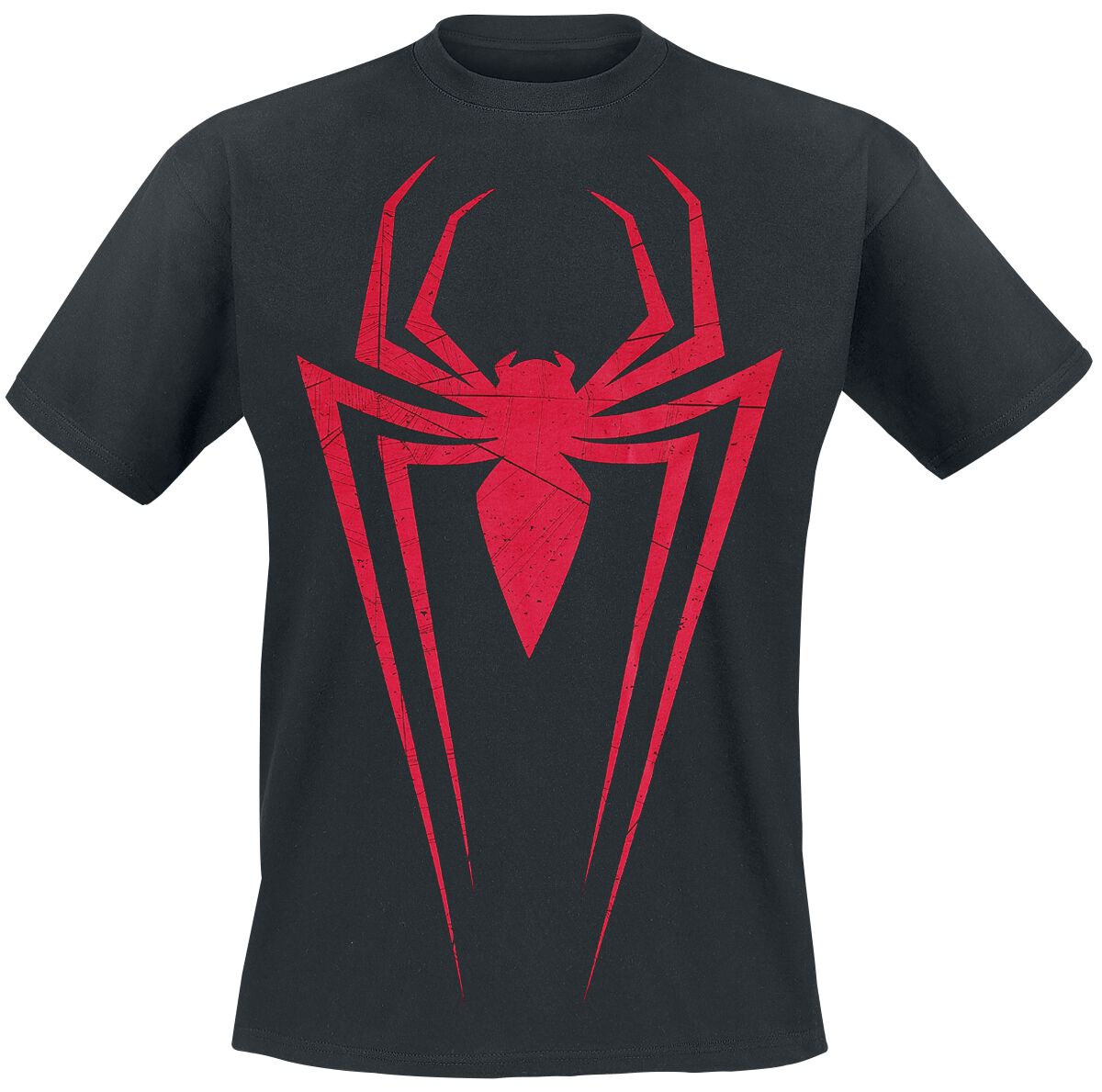 Spider-Man - Marvel T-Shirt - Miles Morales Logo - L bis XXL - für Männer - Größe L - schwarz  - EMP exklusives Merchandise! von Spider-Man