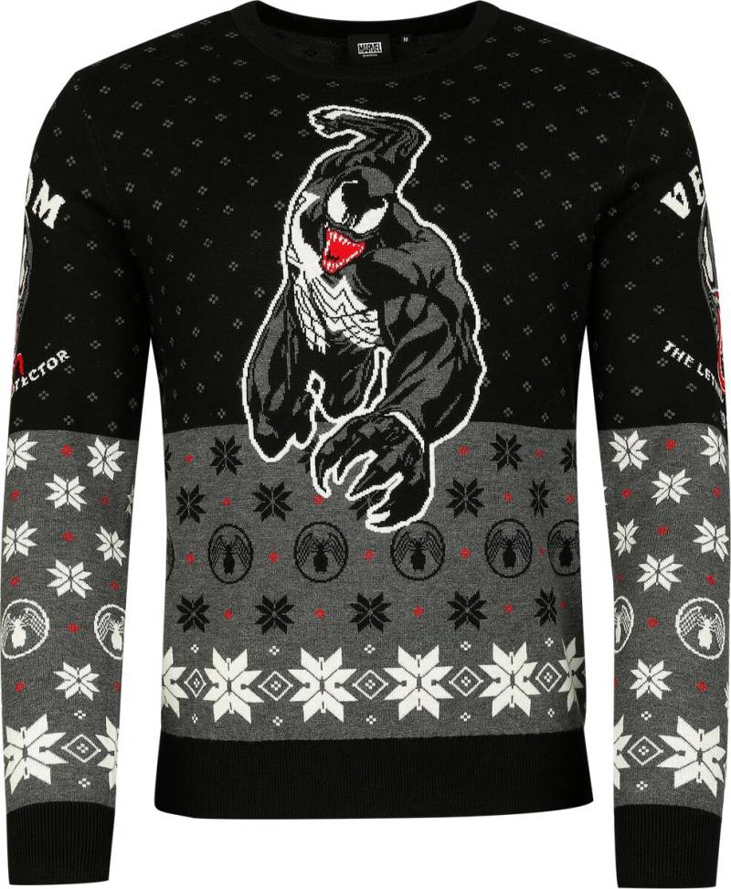 Spider-Man - Marvel Weihnachtspullover - Venom 1988 - S bis XXL - für Männer - Größe XL - multicolor  - Lizenzierter Fanartikel von Spider-Man