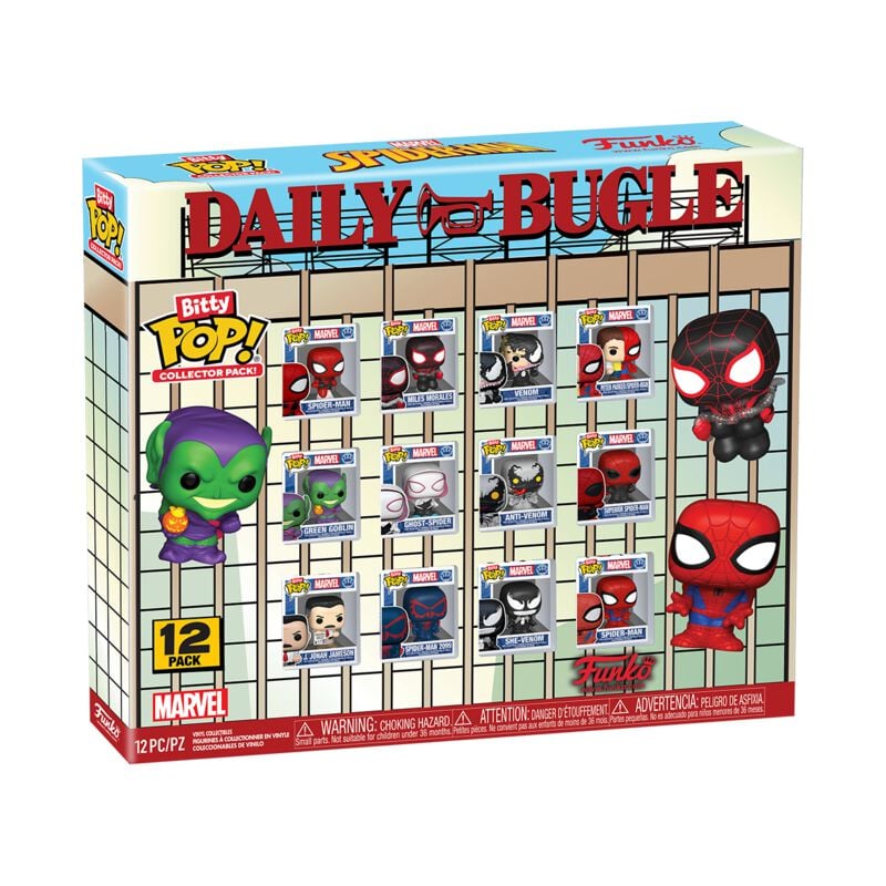 Spider-Man Spider-Man (Bitty Pop!) 12er Pack Vinyl Figuren Funko Pop! multicolor von Spider-Man