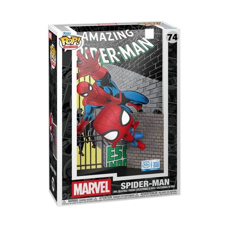 Spider-Man Spider-Man (Comic Cover) Vinyl Figur 74 Funko Pop! multicolor von Spider-Man