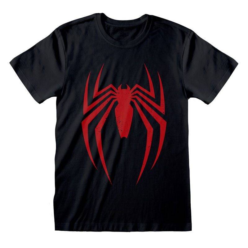 Spider-Man Spiderman Video Game - Spider Symbol T-Shirt schwarz in XL von Spider-Man