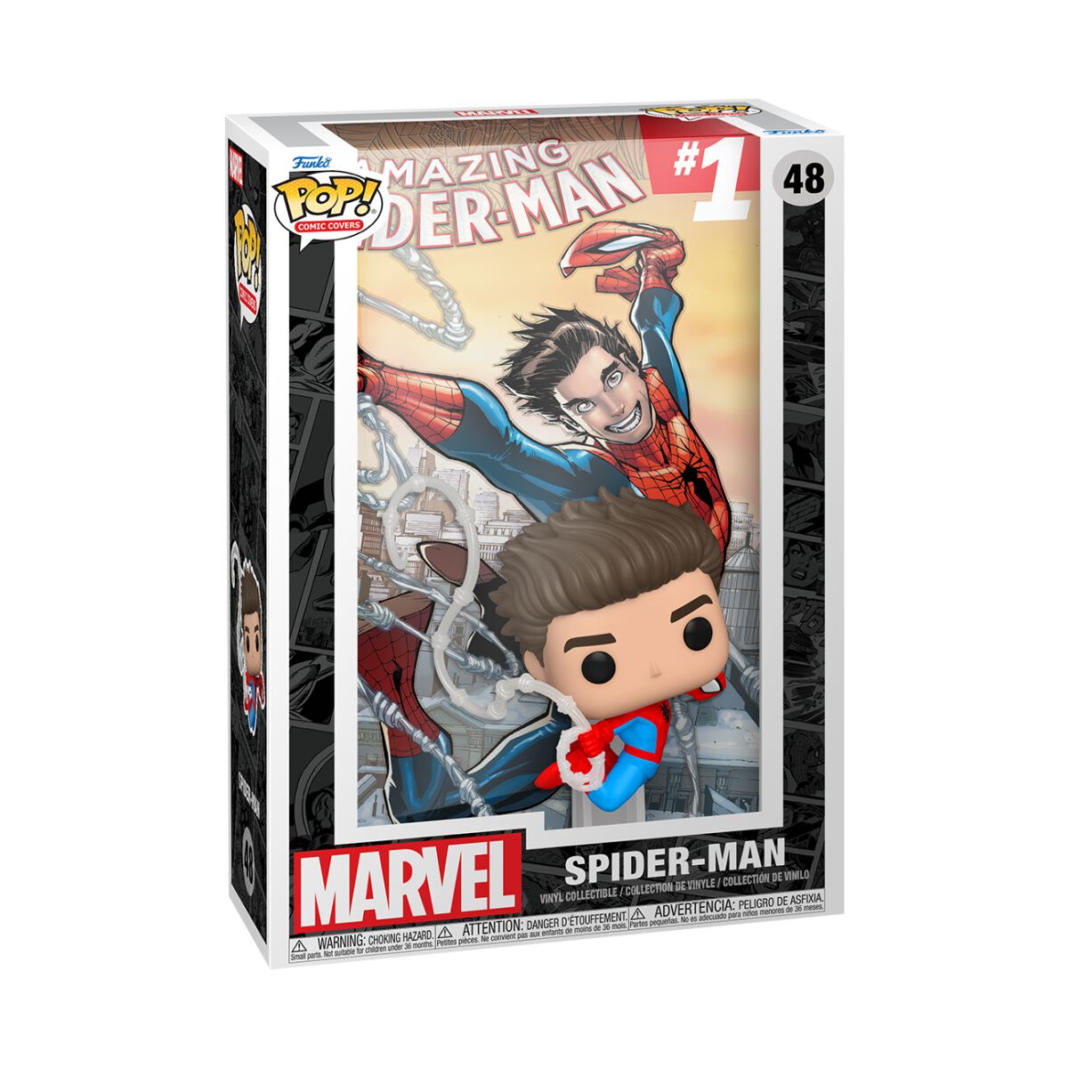 Spider-Man The Amazing Spider-Man (Pop! Comic Covers) Vinyl Figur 48 Funko Pop! multicolor von Spider-Man