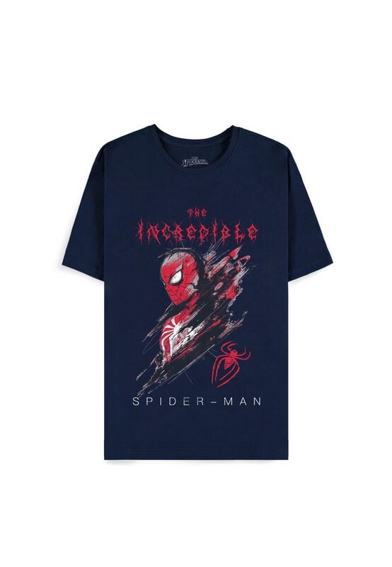 Spider-Man The Incredible T-Shirt blau in XXL von Spider-Man