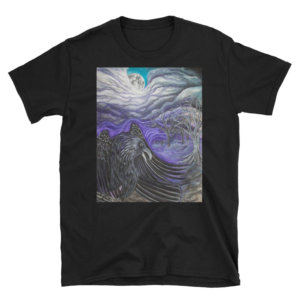 Rabe Mond Unisex T-Shirt Rabe Mond Unisex T-Shirt von SpiderEyeArt