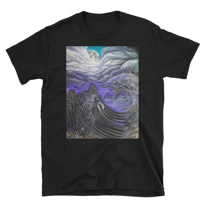 Rabe Mond Unisex T-Shirt von SpiderEyeArt