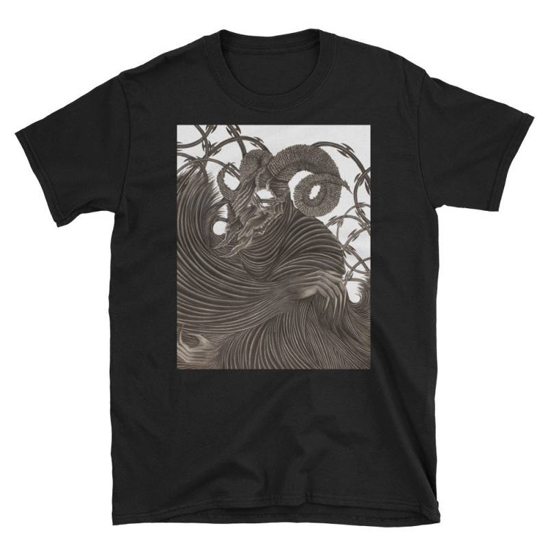 Widderschädel Dämon Unisex T-Shirt Widderschädel Dämon Unisex T-Shirt von SpiderEyeArt