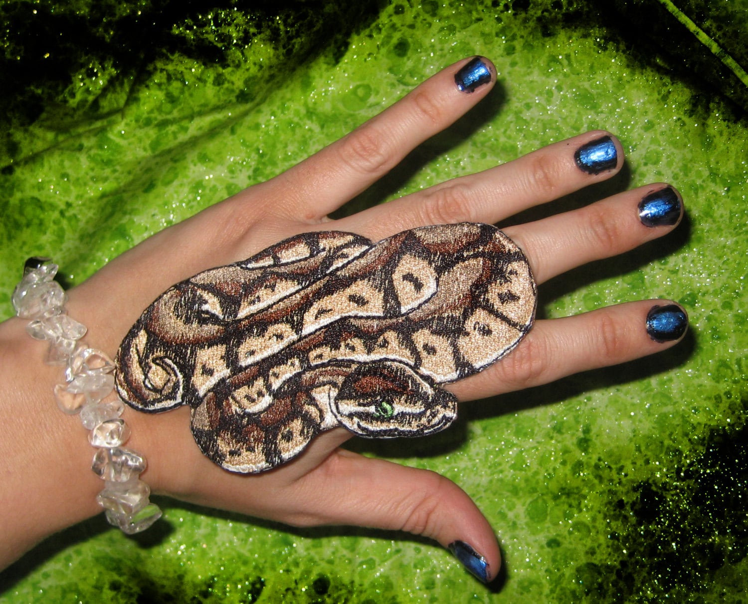 Ehrfürchtig Royal Ball Python Schlange "Python Regius" Pet Eisen Auf Patch Ehrfürchtig Royal Ball Python Schlange "Python Regius" Pet Eisen Auf Patch von SpiderStitchesParlor