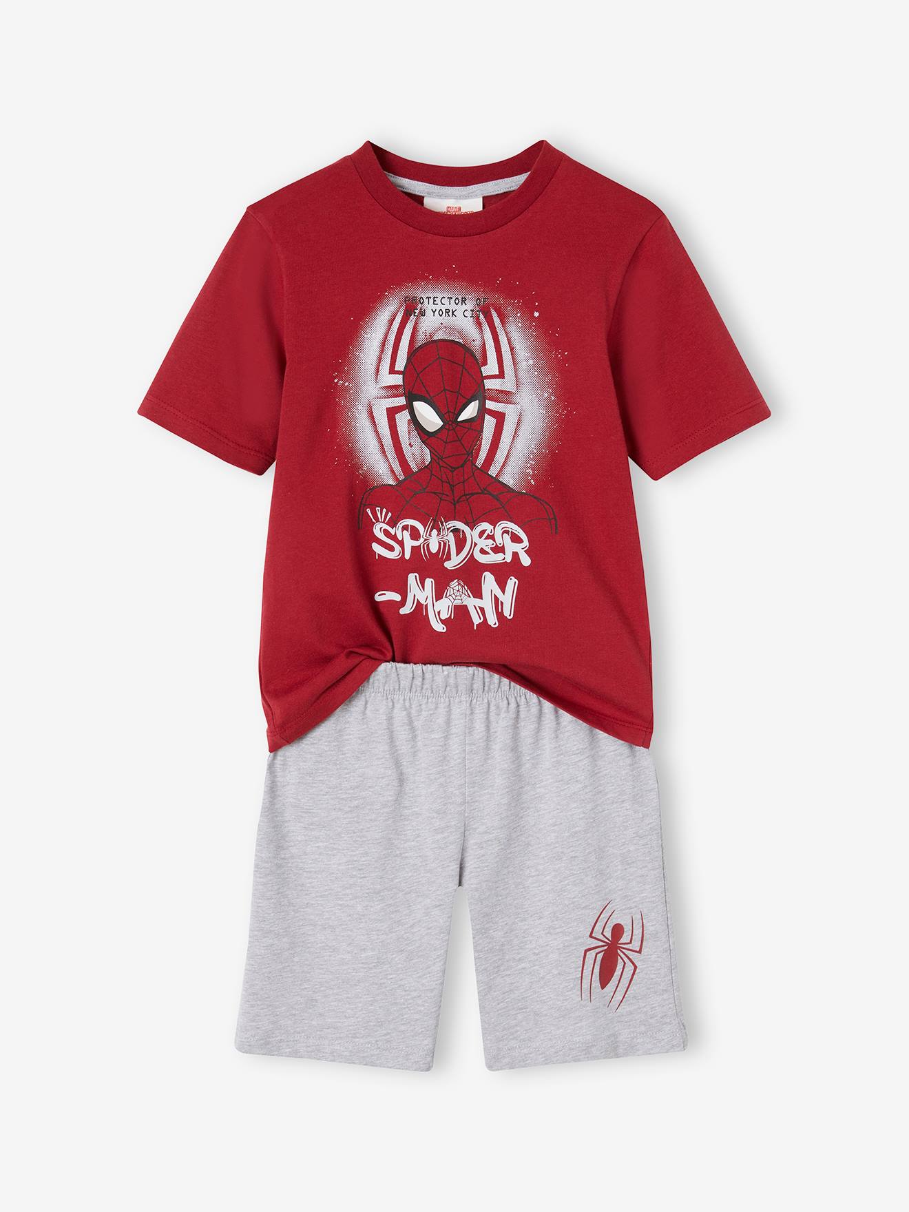 Kurzer Kinder Schlafanzug MARVEL SPIDERMAN von Spiderman