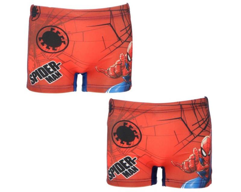 Spiderman Badehose Spiderman Schwimmboxer Kinder – Marvel Badehose von Spiderman