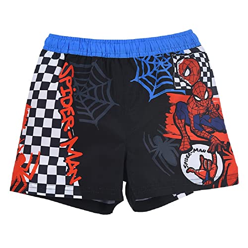 Spiderman Badeshort Badehose Schwimmhose Schwimmshorts Jungen (Blau 110) von Spiderman