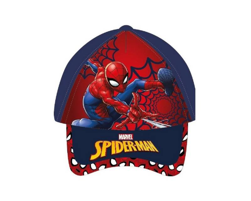 Spiderman Baseball Cap Spiderman Webbed Kinder Baseballkappe 54 cm von Spiderman