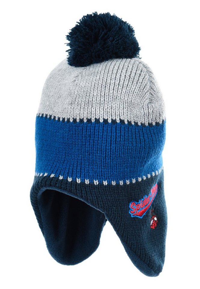 Spiderman Bommelmütze Kinder Jungen Strick-Bommel-Mütze Winter-Mütze Spiderman Bommelmütze Kinder Jungen Strick-Bommel-Mütze Winter-Mütze von Spiderman