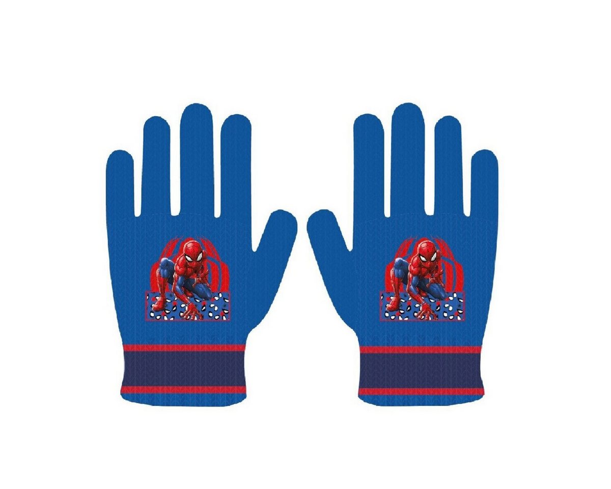 Spiderman Fleecehandschuhe Spiderman Eyes Kinderhandschuhe rot-blau Marvel von Spiderman