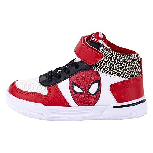 Spiderman High Top Sneakers Sneaker, Rot, 33 EU von Spiderman