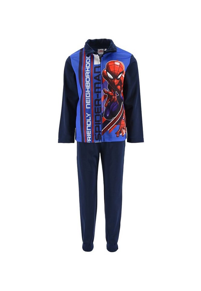 Spiderman Jogginganzug Marvel Kinder Jungen Trainings-Jacke mit Jogging-Hose Trainings-Anzug (SET, 2-tlg) von Spiderman