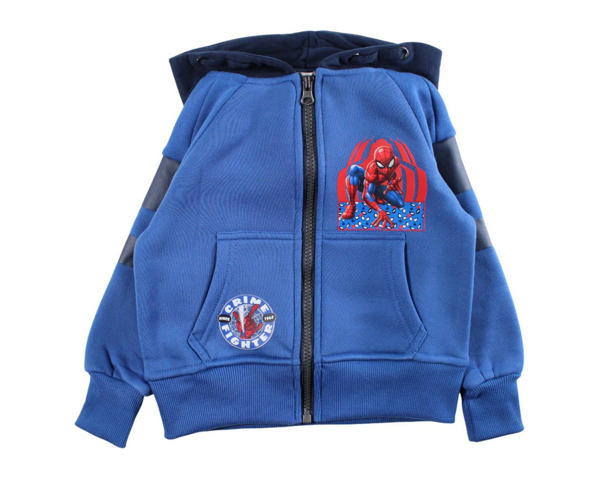 Spiderman Kapuzensweatjacke Kapuzenjacke für Jungen – Hoodie mit Reißverschluss, 100 % Polyester von Spiderman