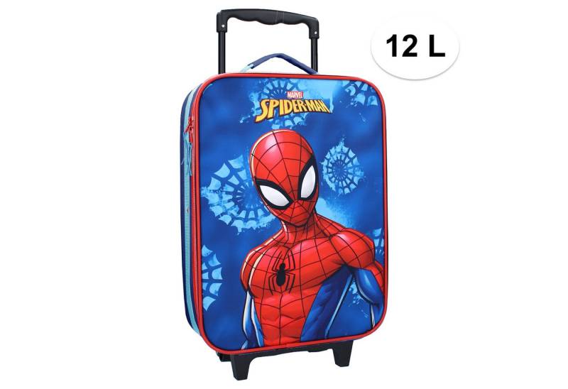 Spiderman Kinderkoffer Trolley Koffer Kindertrolley Trolly Marvel Spider Man, 12 L von Spiderman