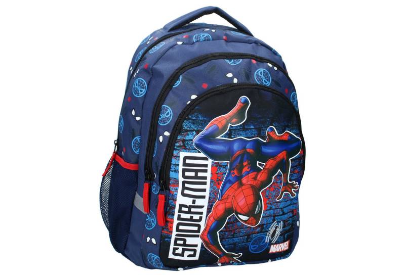 Spiderman Kinderrucksack Rucksack Schulrucksack mit Verstellbare Gurte & Reißverschlussfächer von Spiderman