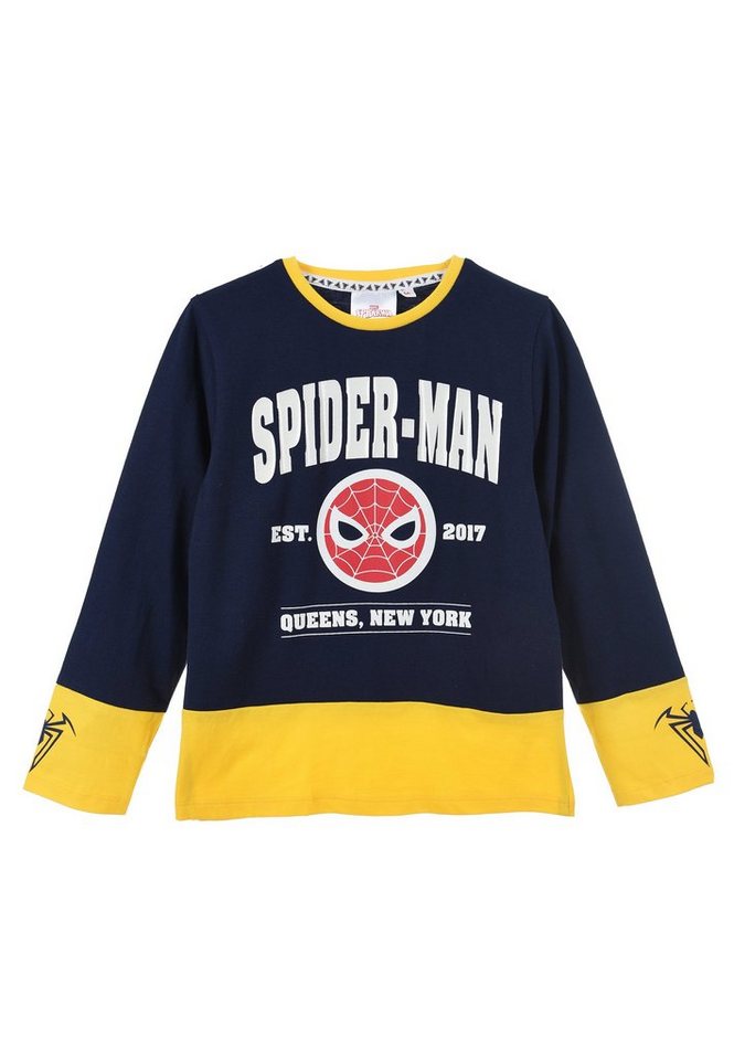 Spiderman Langarmshirt Kinder Jungen Langarmshirt Longsleeve Langarm T-Shirt von Spiderman