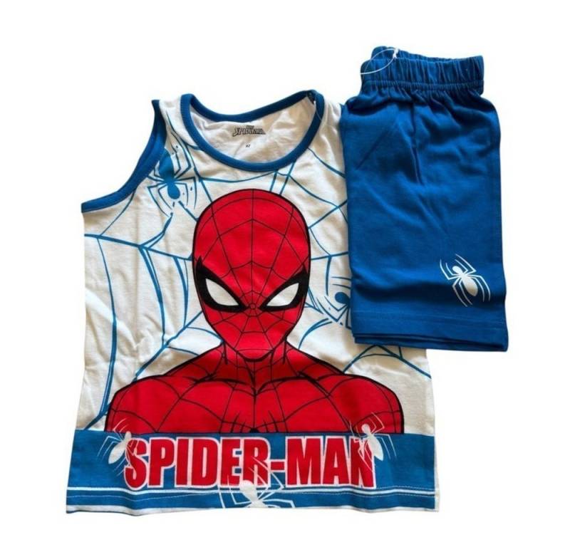 Spiderman Pyjama Kurzer Jungen-Pyjama "Spiderman", hellblau oder dunkelblau, Gr. (Set, 2 tlg) von Spiderman