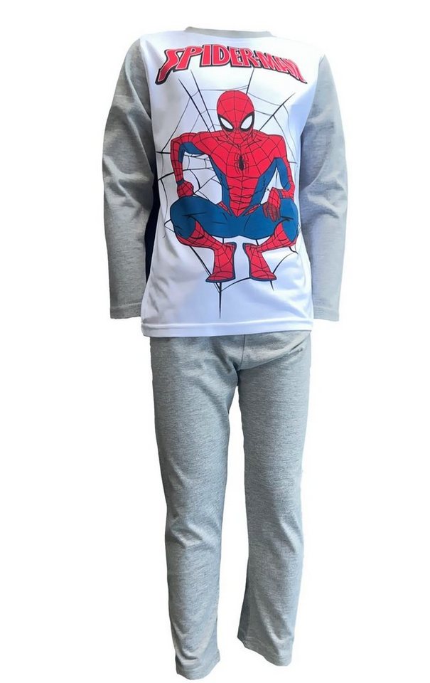 Spiderman Pyjama Spider-Man Jungen Schlafanzug Pyjama Gr.98 104 110 116 128 von Spiderman