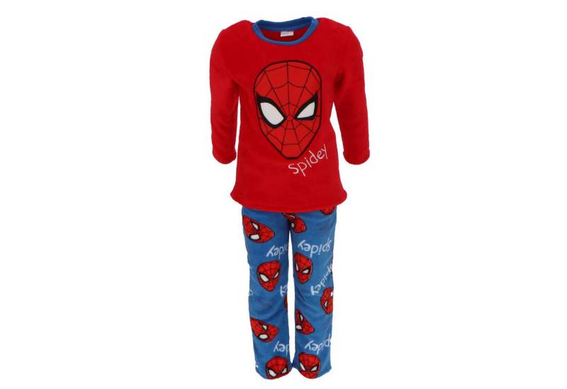 Spiderman Schlafanzug Kinder-Pyjama Korallen-Fleece Schlafanzug für kleine Superhelden von Spiderman