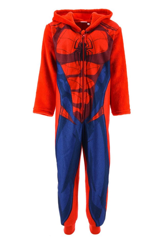 Spiderman Schlafanzug Marvel Spiderman Jumpsuit Kostüm Schlafanzug Kinder Onesie (Spiderman) von Spiderman
