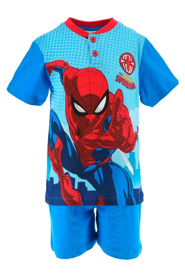 Spiderman Schlafanzug Spiderman Jungen Pyjama kurzer Schlafanzug (Spiderman) von Spiderman