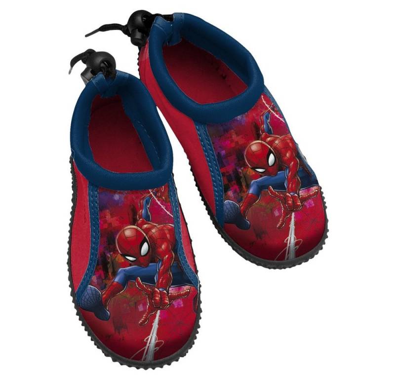 Spiderman Spiderman Badeschuhe Schwimmschuhe Jungen und Mädchen 24-34 Badeschuh Gummizug zu festziehen von Spiderman