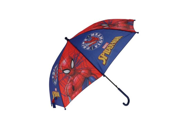 Spiderman Stockregenschirm Regenschirm Ø 78 cm – Kinder Stockschirm für jedes Wetter von Spiderman