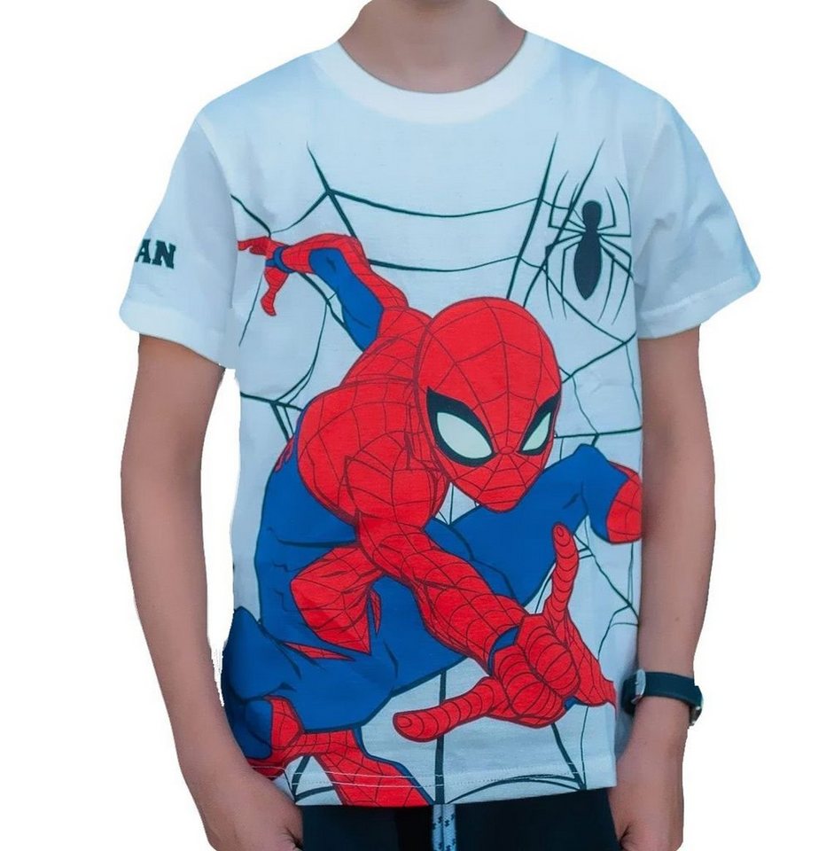 Spiderman T-Shirt SPIDERMAN T-SHIRT Jungen Shirt Spider Man von Spiderman