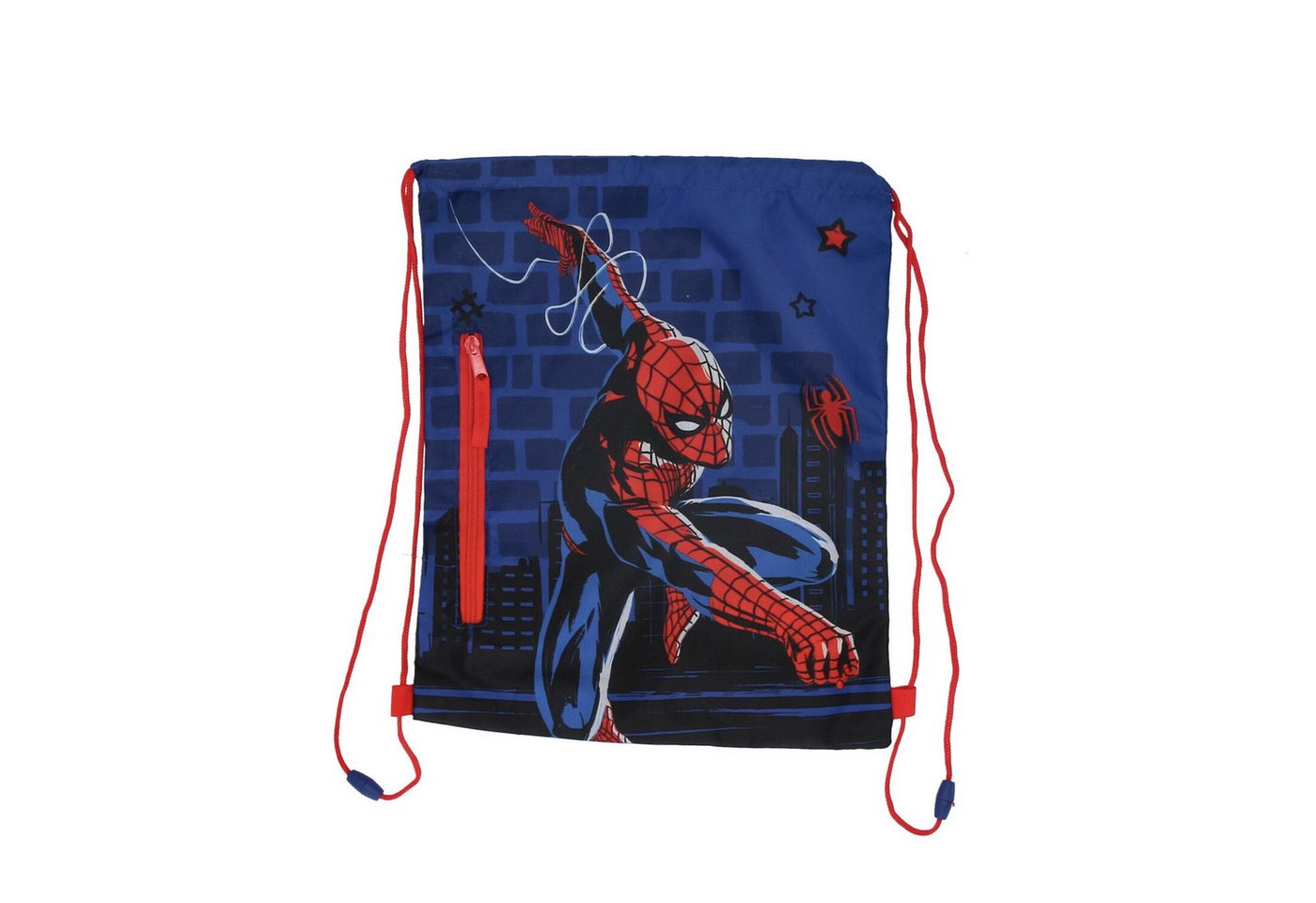 Spiderman Turnbeutel Gymbag für Jungen für Alltag und Aktivitäten 32 × 2 × 40 cm von Spiderman