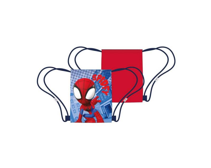 Spiderman Turnbeutel Spiderman Sporttasche 40cm Kinder Turnbeutel Marvel Style (1-tlg) von Spiderman