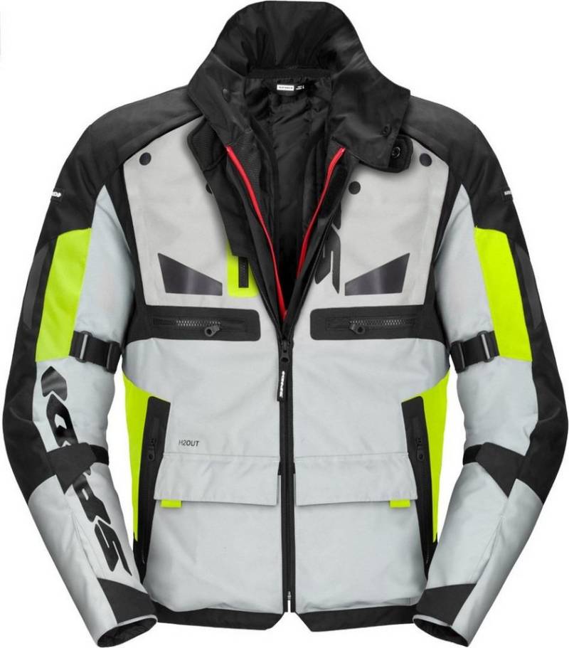 SpiDi Motorradjacke Crossmaster Motorrad Textiljacke von SpiDi