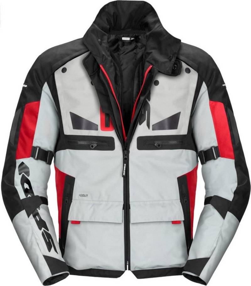 SpiDi Motorradjacke Crossmaster Motorrad Textiljacke von SpiDi